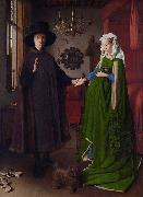 Giovanni Arnolfini and His wife Giovanna Cenami (mk08) Jan Van Eyck
